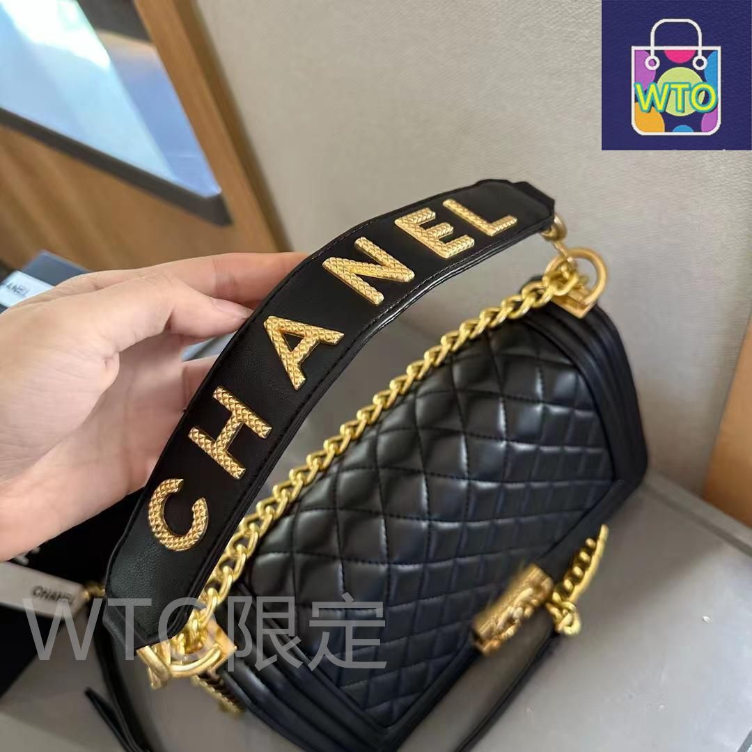 CHANEL シャネル ショルダーバッグ 黒 - 4100125E0013 CHANEL シャネル ショルダーバッグ 黒 - 4100125E0013 楽天市場