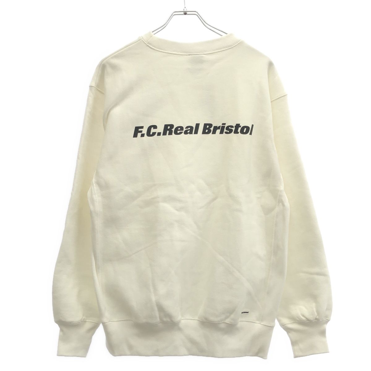 Bristol ドラゴンプリント トレーナー Mサイズ ホワイト F.C.Real Bristol(FCRB) エフシーアールビー 24SS DRAGON TEAM