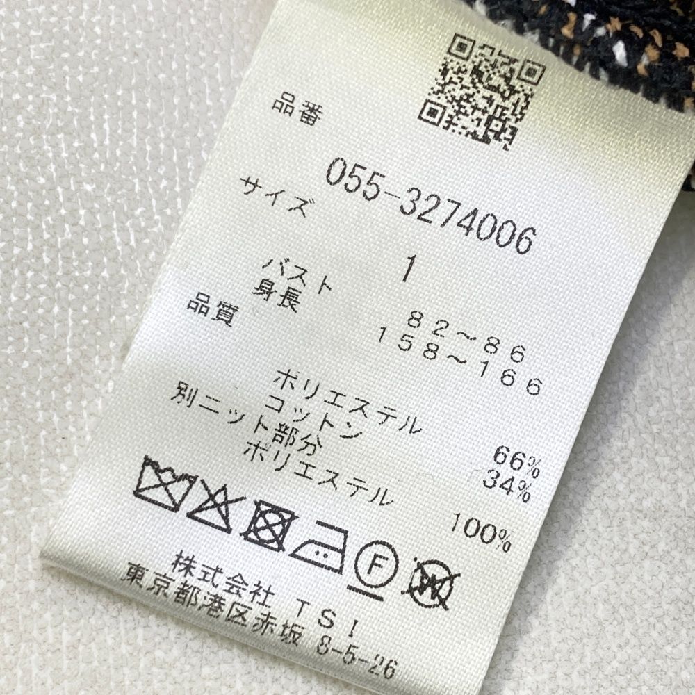 サイズ：1 PEARLY GATES パーリーゲイツ 2023年 ニットセーター チェック柄 ブラウン系 [240101474798] ゴルフウェア レディース ストスト サイズ：1 PEARLY GATES パーリーゲイツ 2023年 ニットセーター