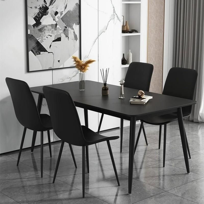 ダイニングテーブル　折りたたみ　ブラック 幅150 180]【玄関渡し】セラミック 伸長式ダイニングテーブル