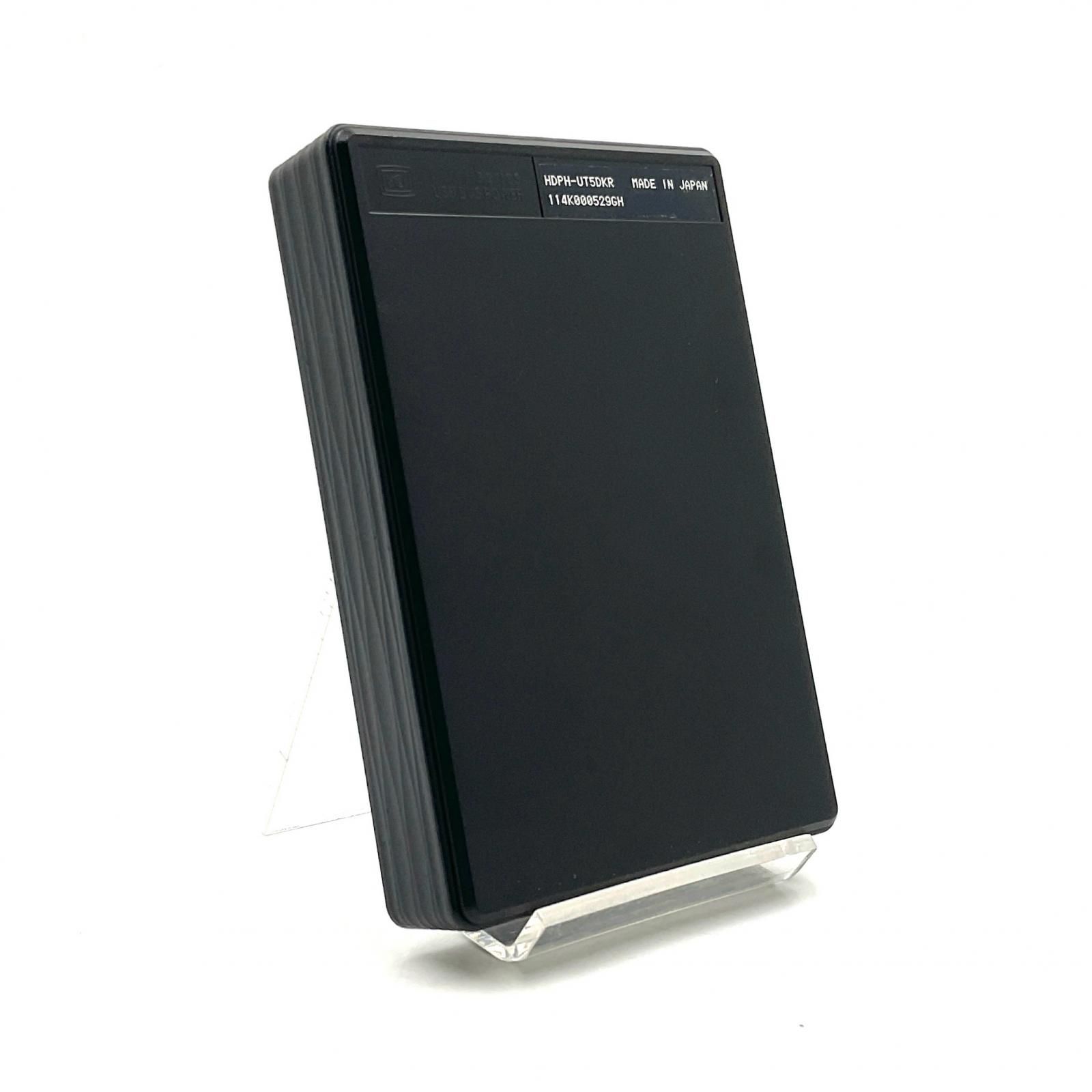 I-O DATA 外付けHDD 5TB HDPH-UT5DKR 動作確認済【全額返金保証 