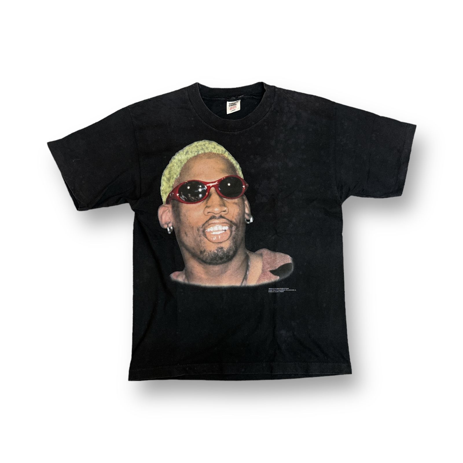 VINTAGE DENNIS RODMAN T-shirt デニスロッドマン Tシャツ NBA 90s