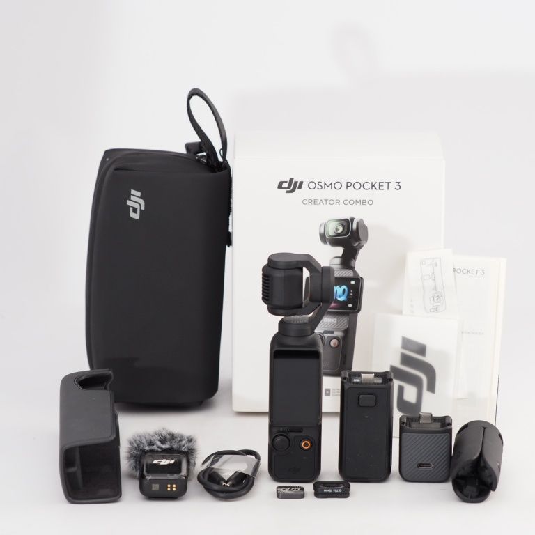 （ほぼ未使用品）DJI OSMO POCKET 4Kカメラ DJI Osmo Pocket Handheld Digital Camcorder - Small, Portable