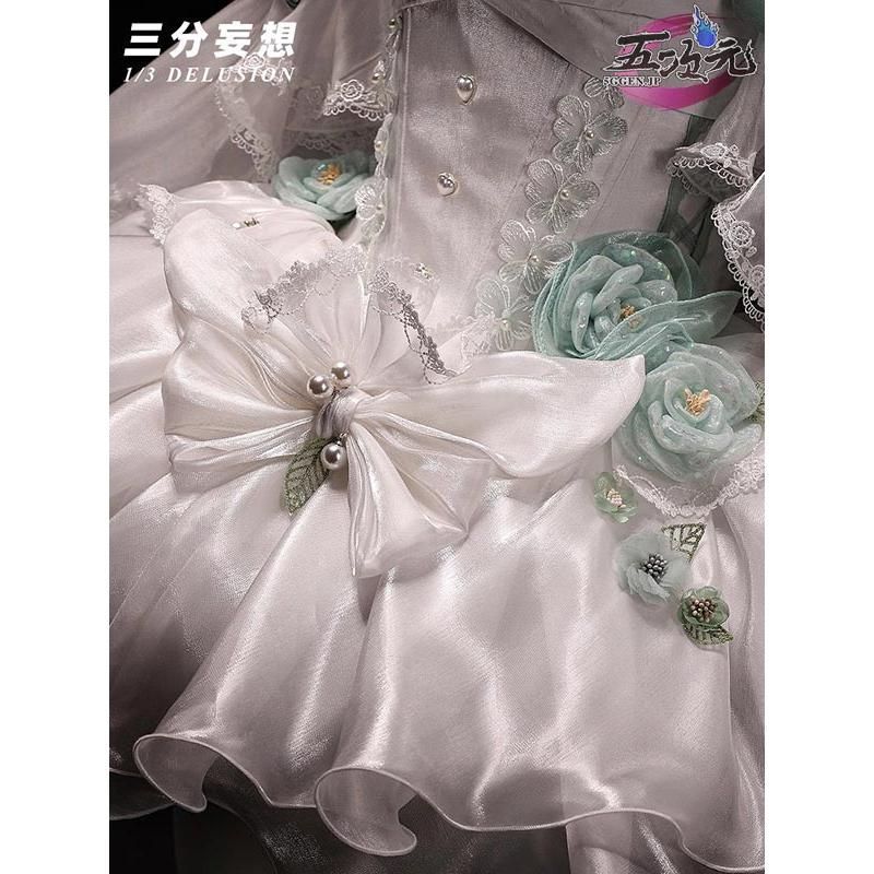 三分妄想 原神 コスプレ リネット 天使の庭 同人衣装 ウィッグ ft 251766