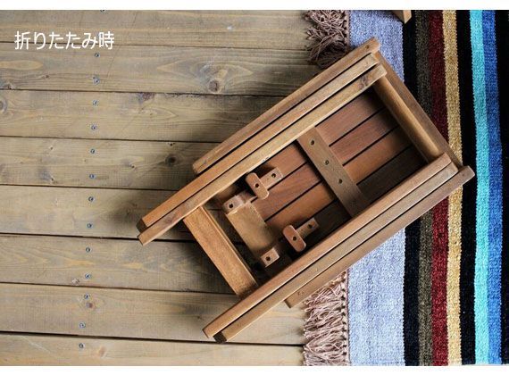 リビングアウト(Living Out) ガーデンチェア 4脚組 スタッキング