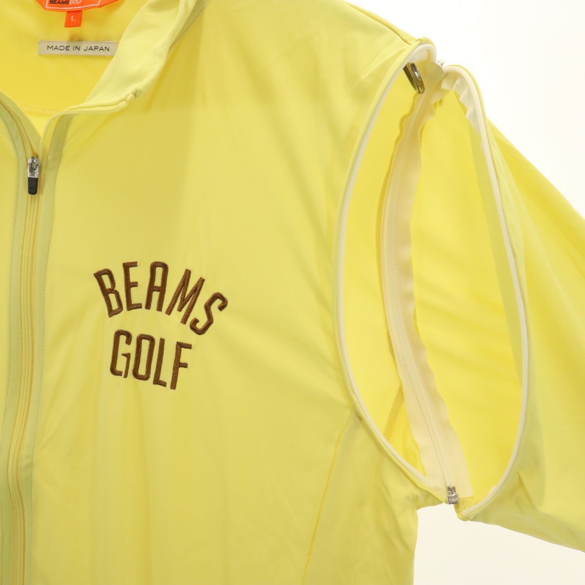 BEAMS GOLF ビームスゴルフ 日本製 ゴルフ 2WAY ジップジャケット L