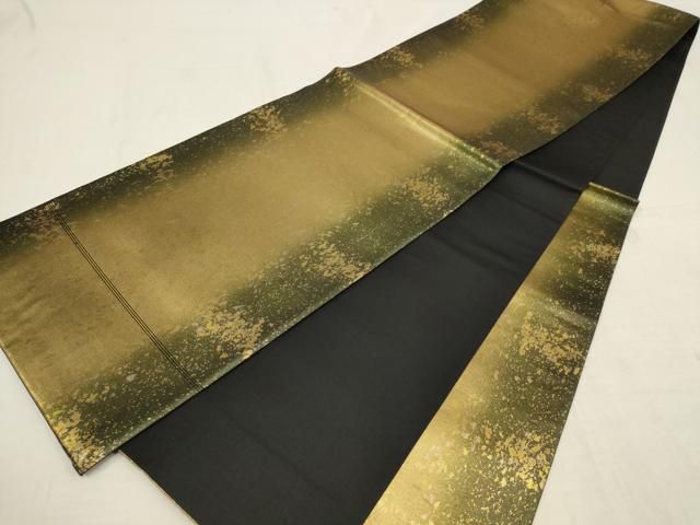 袋帯 豪華金彩 煌びやかな織柄 素敵なデザイン 六通 正絹 T-6596 袋帯 豪華金彩 煌びやかな織柄 素敵なデザイン 六通 正絹 T-6596