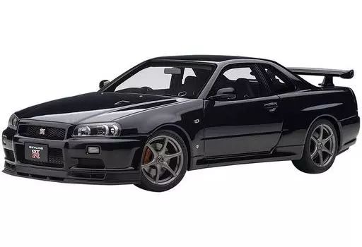 にら 中古】ミニカー 1/18 日産 スカイライン GT-R R34 Vスペック II