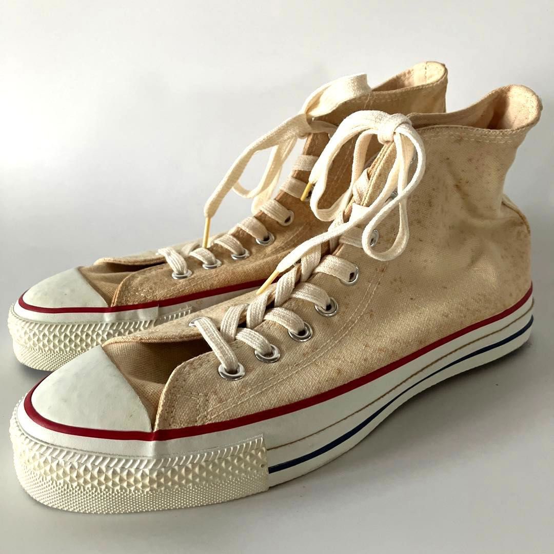 USA製 CONVERSE ALL STAR コンバース オールスター ハイカット 白 27cm