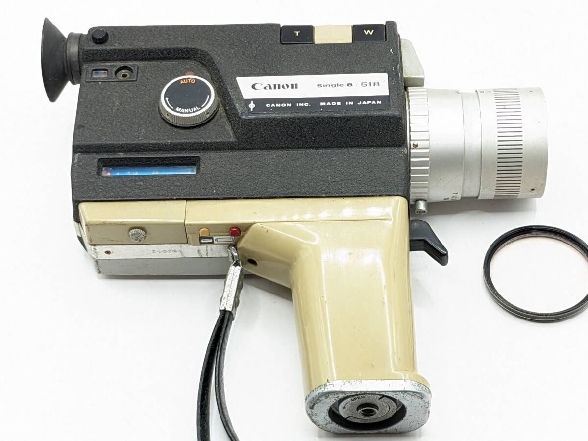 Canon single 8 518 8ミリフィルムカメラ Canon Single-8 518 SV 8mm シネカメラ フィルムカメラ ジャンク