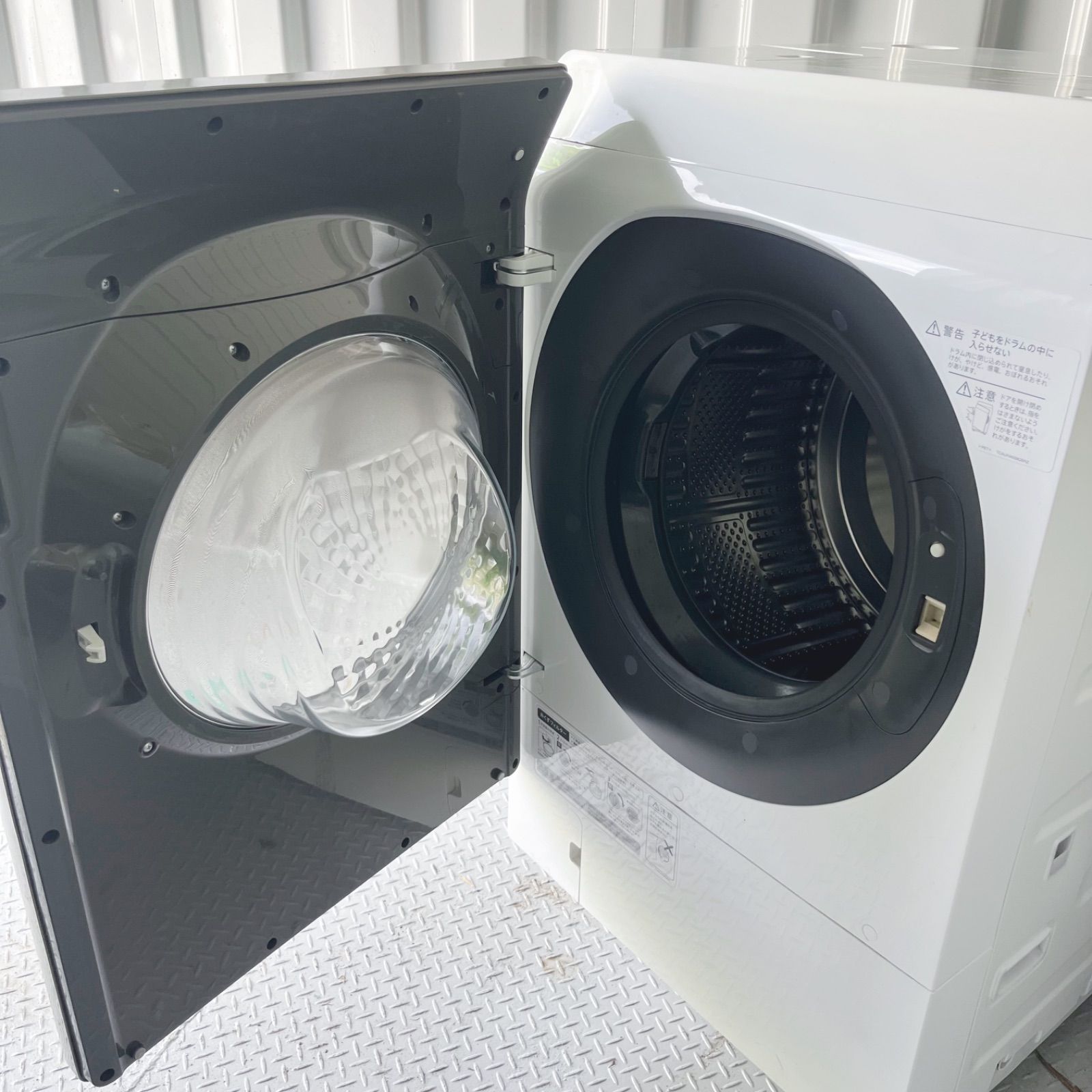 171取付無料！熱乾燥搭載！高性能SHARPミラーデザインドラム式洗濯機！ 171取付無料！熱乾燥搭載！高性能SHARPミラーデザインドラム式洗濯機