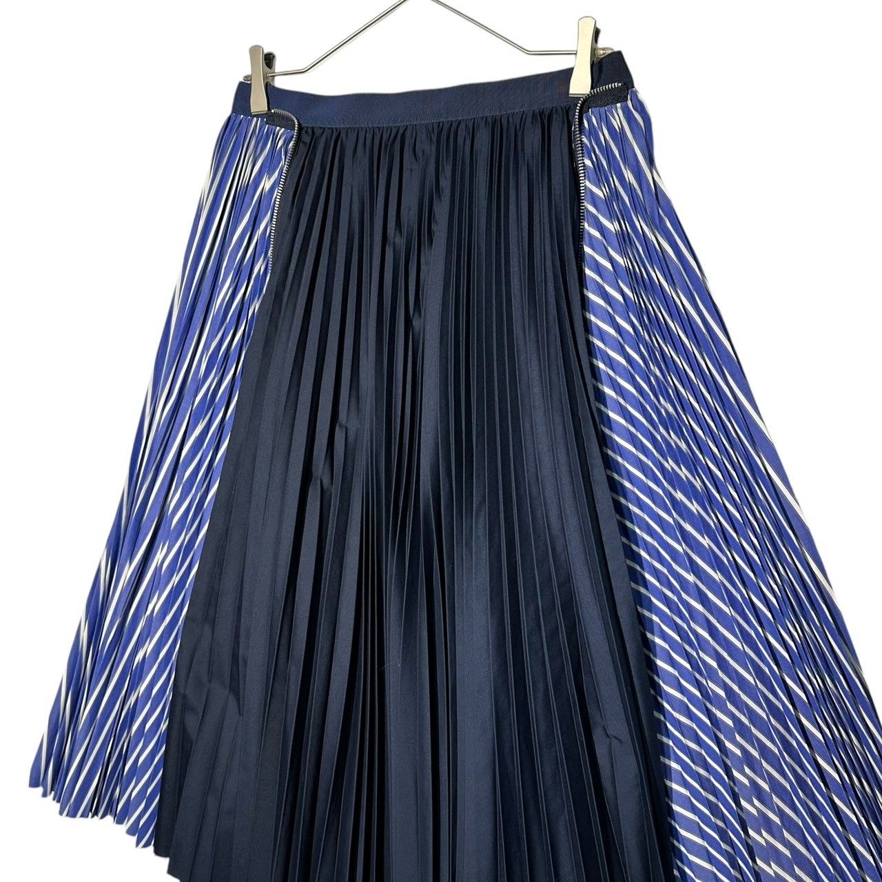 sacai(サカイ) 20SS Cotton Poplin Zipper Skirt コットン ポプリン 