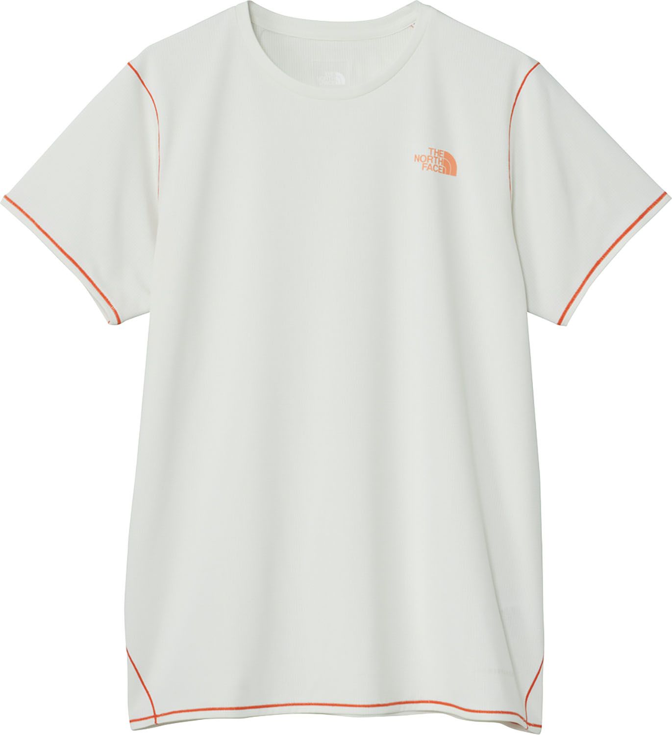 ザ ノース フェイス THE NORTH FACE アウトドア ショートスリーブブリーズレンジランクルー S|S BREEZERANGE RUN CR レディース 半袖シャツ 吸汗速乾 静電防止 UVプロテクト 抗菌防臭 NTW1 GS グレイッシュホワイト