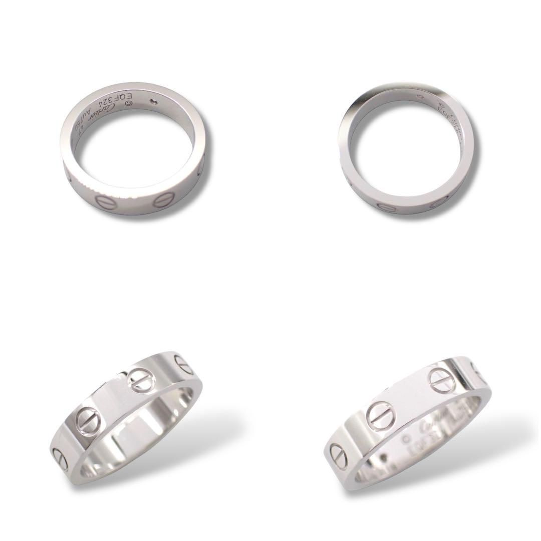 カルティエ 47 ミニラブ リング ダイヤ 1P 750 WG K18 3890 カルティエ 47 ミニラブ リング ダイヤ 1P 750 WG K18 3890 - メルカリ