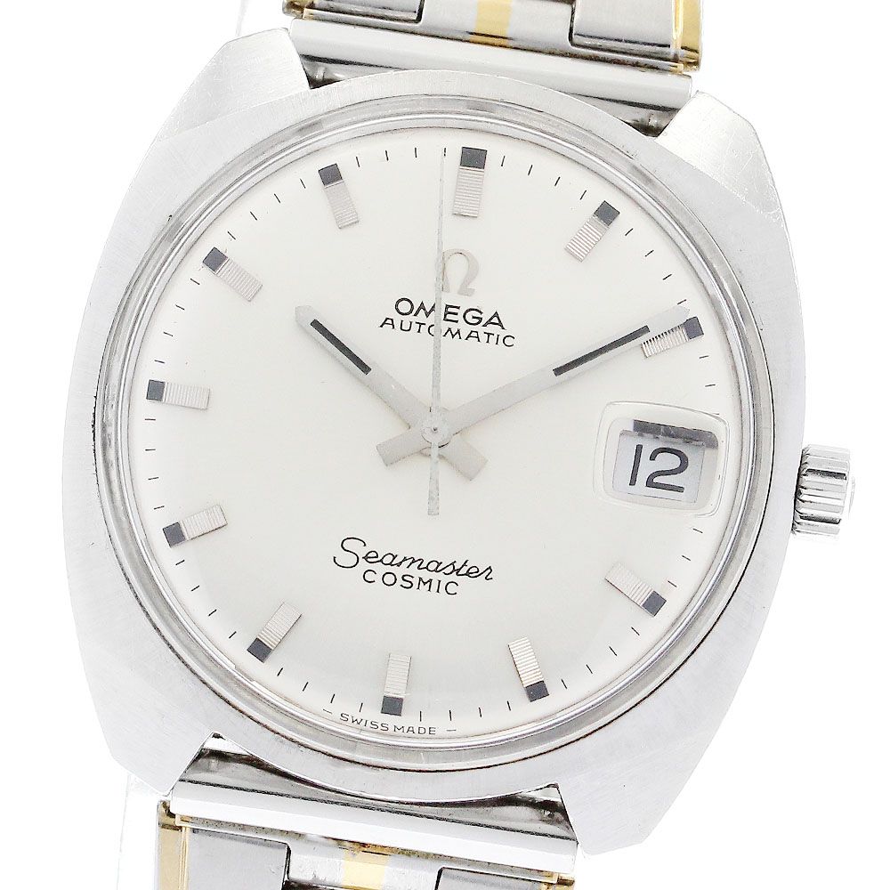 オメガ OMEGA シーマスターコスミック デイト 自動巻き メンズ_