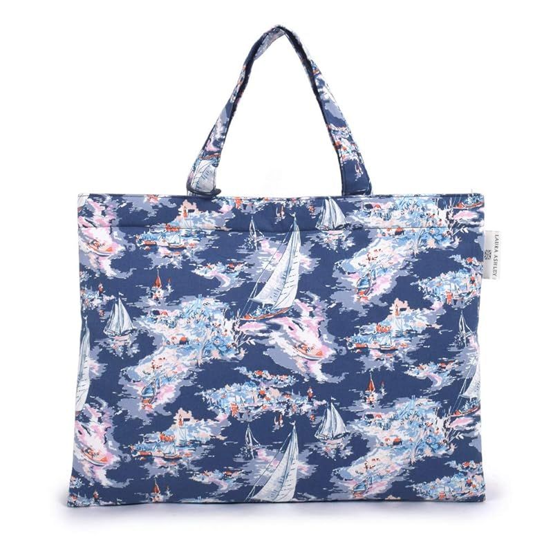 COLORFUL CANDY STYLE LAURA ASHLEY レッスンバッグ 男の子 キルティング 手提げ 通園 子供用 お稽古バッグ Riviera N0248100 0