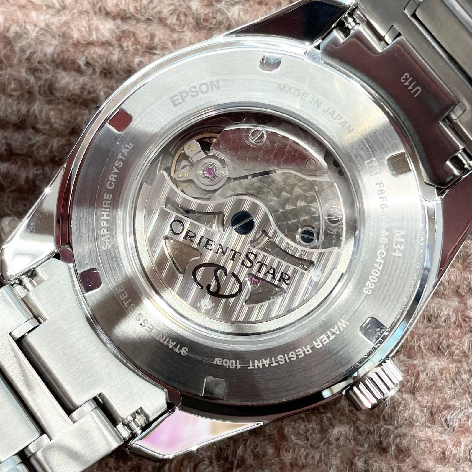 新品 】ORIENT STAR（オリエントスター）/ M34 アバンギャルド F8 