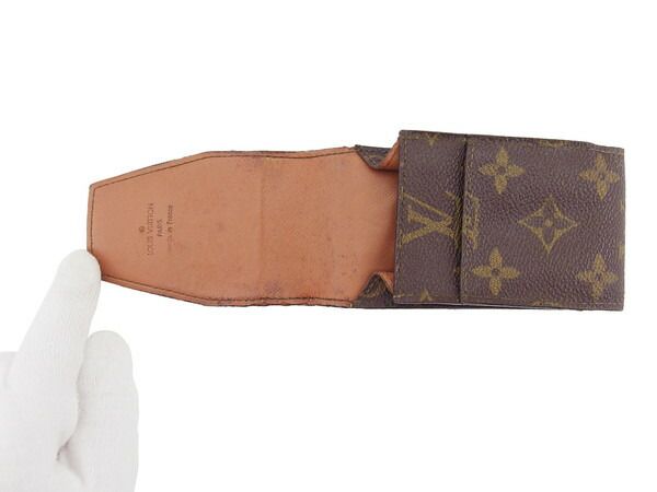  超 市 最大30％OFF ルイ ヴィトン LOUIS VUITTON シガレットケース モノグラム エテュイシガレット ブラウン レディース タバコグッズ 小物