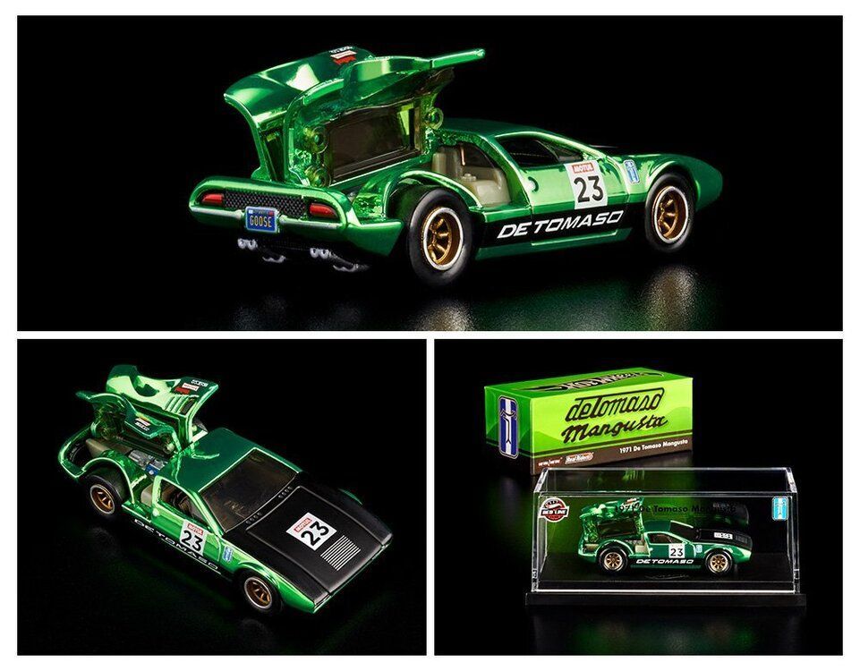 未開封】ホットウィール RLC限定 1971 デトマソ マングスタ De Tomaso