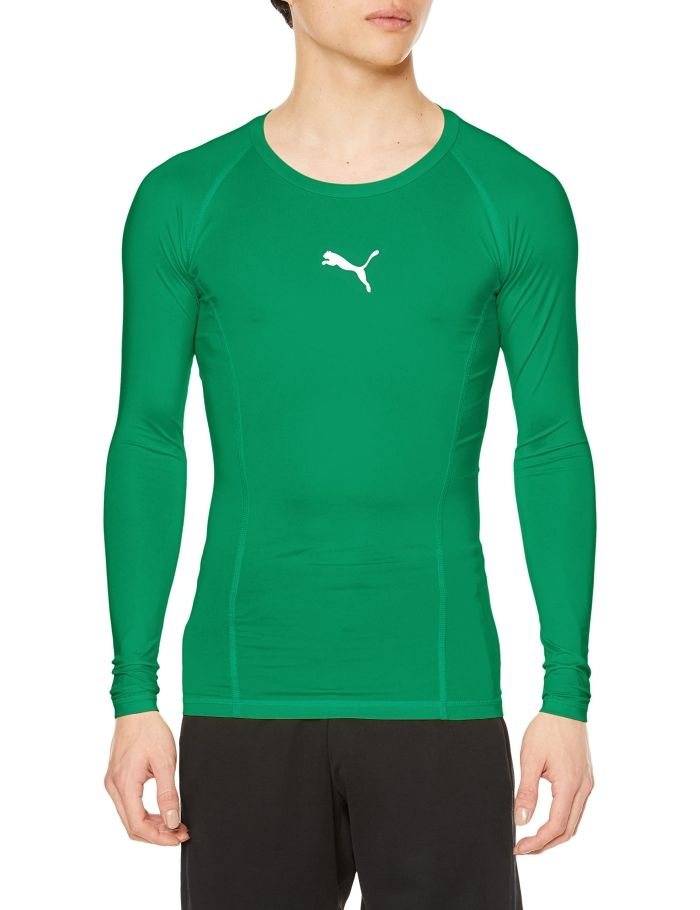 【新品・2営業日で発送】PUMA プーマ LIGA_BASELAYER_SS_Tシャツ (658223) 色 : PEPPER_GRN サイズ : M 