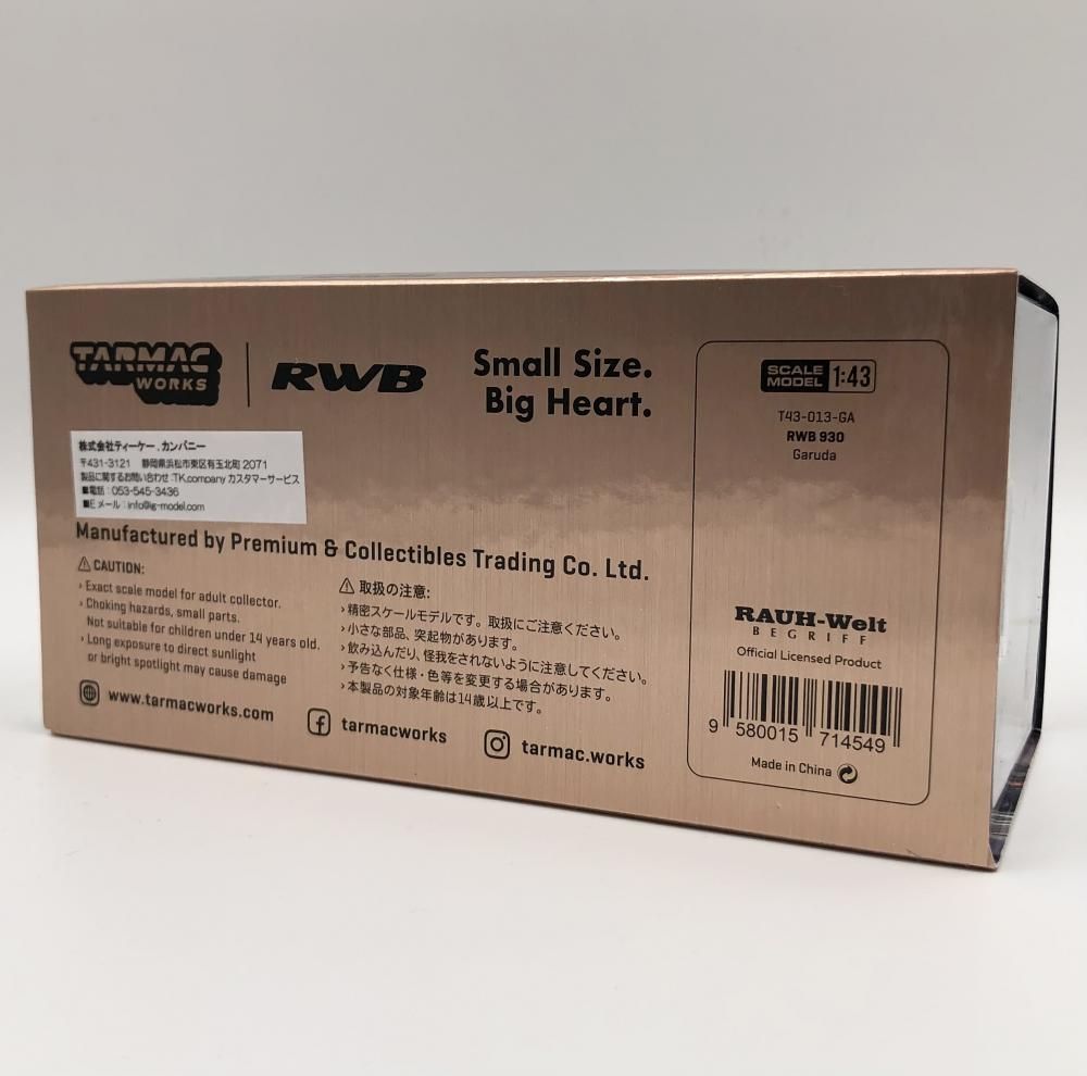 開封 Tarmac Works ターマックワーク 1/43 RWB 930 Garuda[17