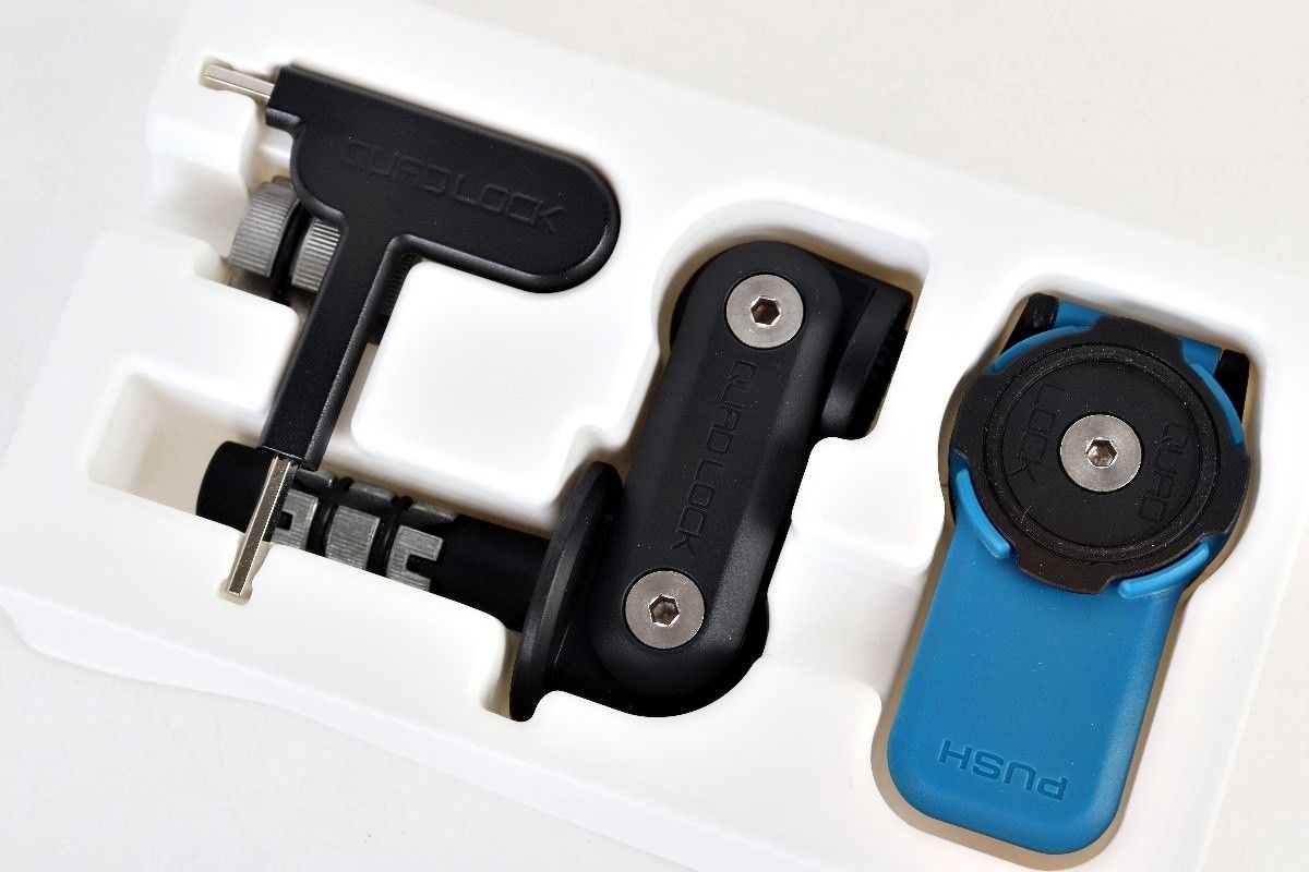 クアッドロック フォークステムマウント QLM-FSM スマホホルダー QUAD LOCK MOTORCYCLE FORK STEM MOUNT R2509-187