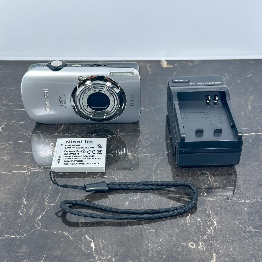 美品】Canon IXY DIGITAL 510 IS シルバー キャノン デジタル