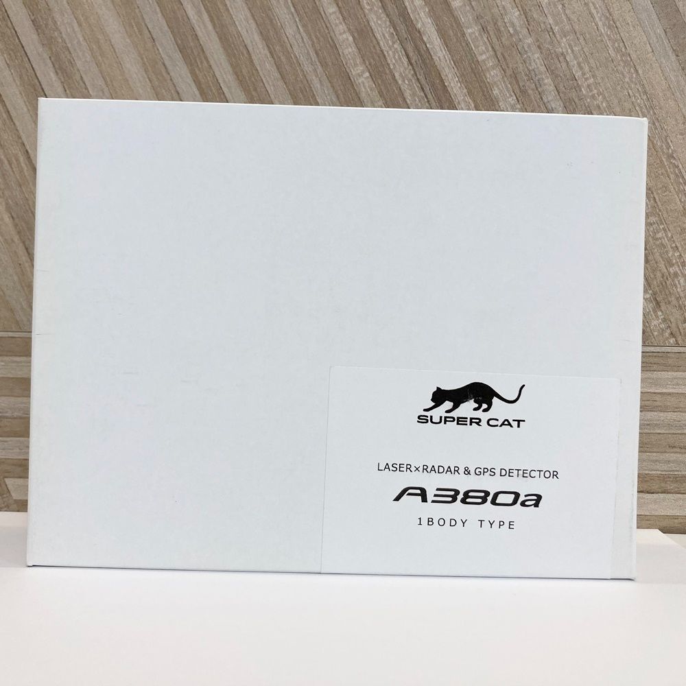 rm Yupiteru ユピテル SUPER CAT スーパーキャット レーダー＆レーザー探知機 A380a 1ボディタイプ Web専売モデル 日本製 ♥