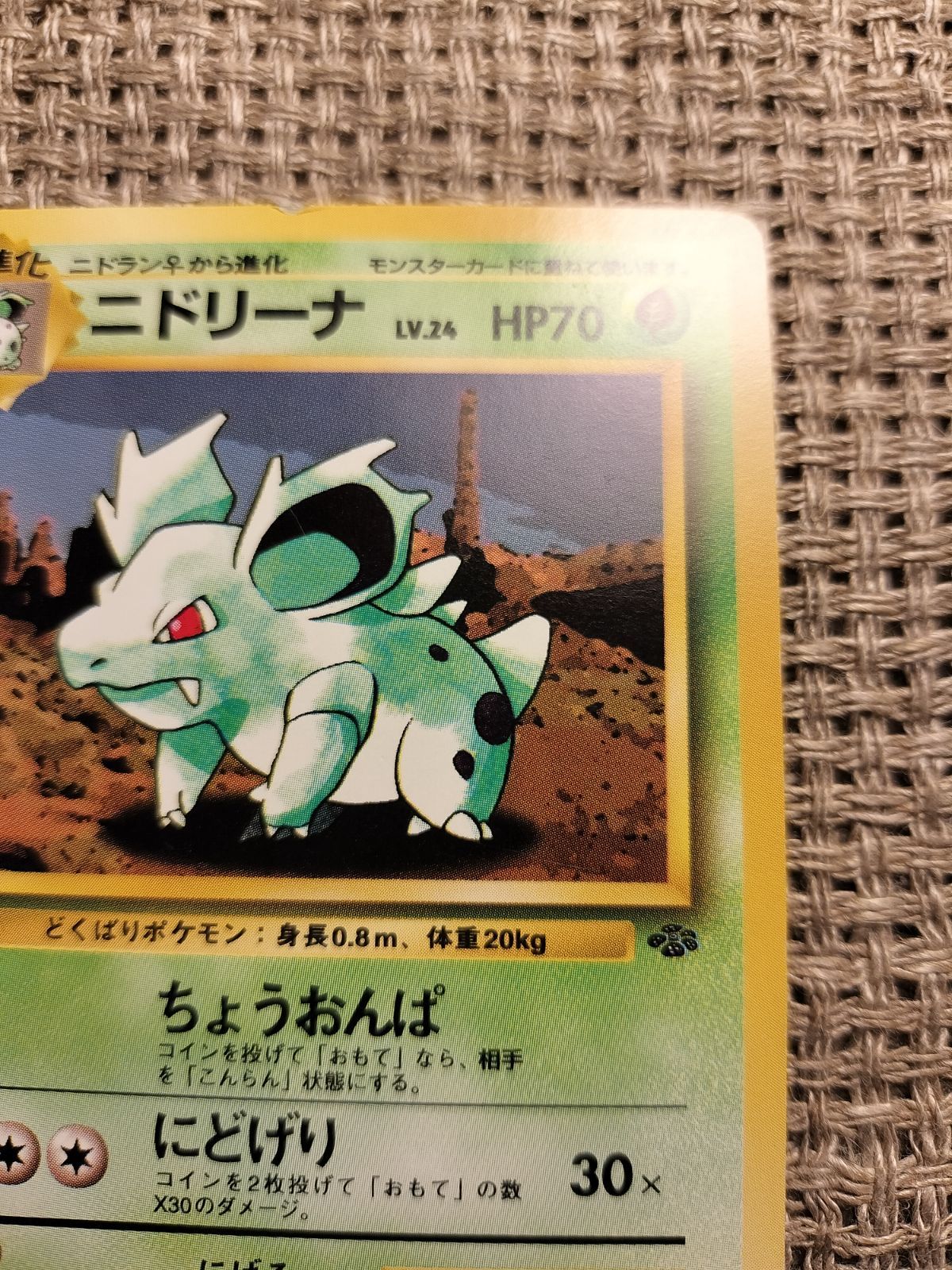 NO003_ニドリーナ_ポケモンカード_旧裏 - メルカリ
