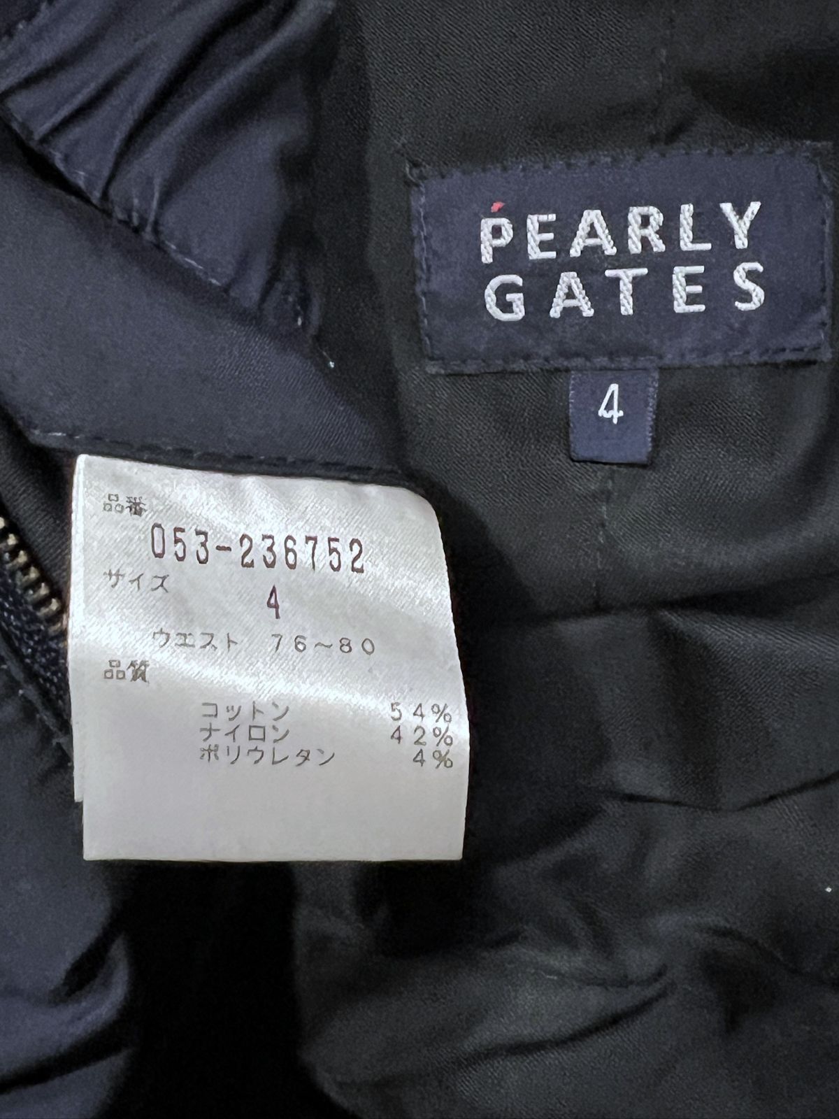 PEARLY GATES - パーリーゲイツ　サイズ4 パーリーゲイツ サイズ4 ゴルフ用メンズポロシャツ - メルカリ
