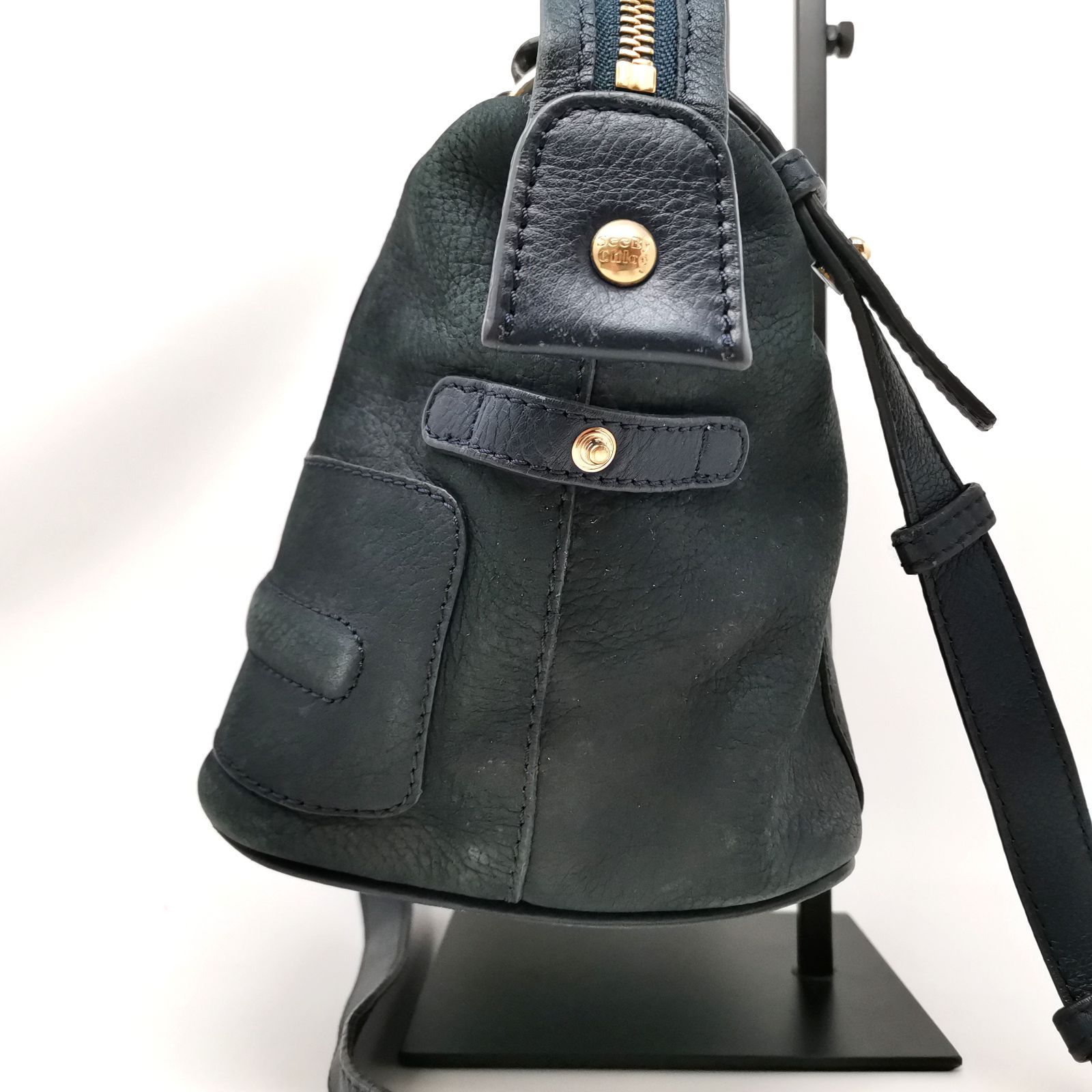 シーバイクロエ リボン バック See By Chloe バッグ 2way カビ臭い少し 