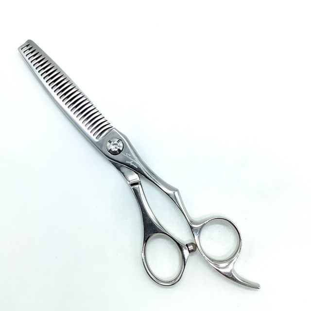 シザーズジャパンSCISSORS JAPAN Qs FLOR LSBS加工 QSF25%29i17N6N オフセット シザー セニング 美容ハサミ すきばさみ 美容師 理容師 約20～30% 右利き 6インチ sc2166