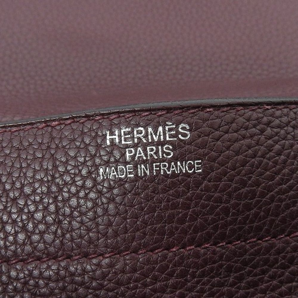 本物保証】 布袋付 エルメス HERMES サックアデペッシュ41 □L刻印