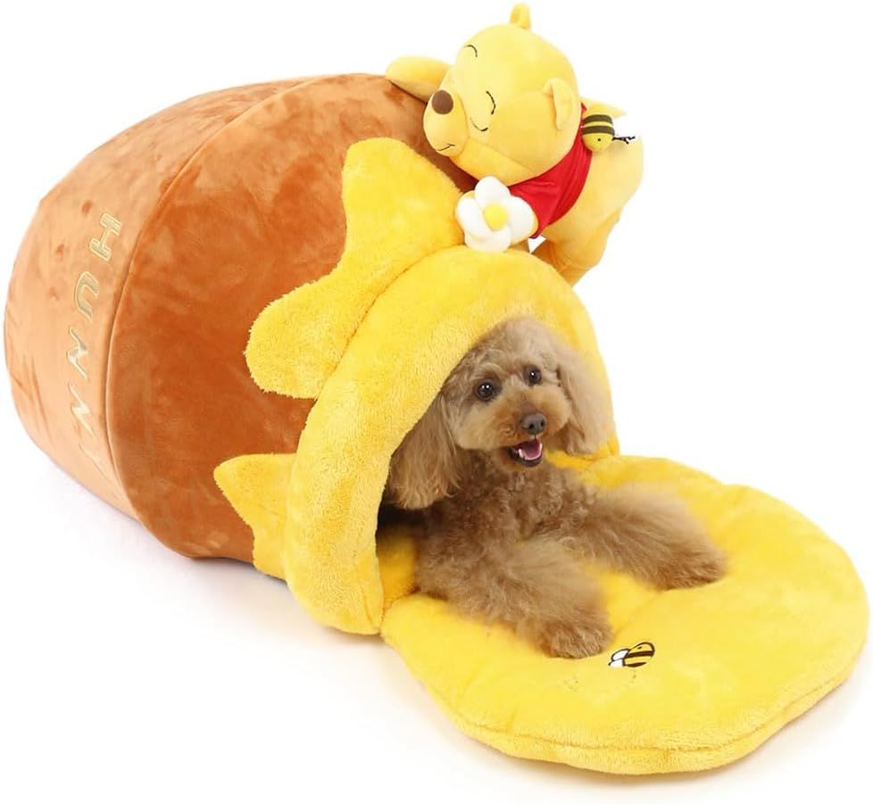 ペットパラダイス 犬 ハウス ディズニー くまの プーさん ハニーポット ハウス 犬 猫 ベッド ドーム 550-22852