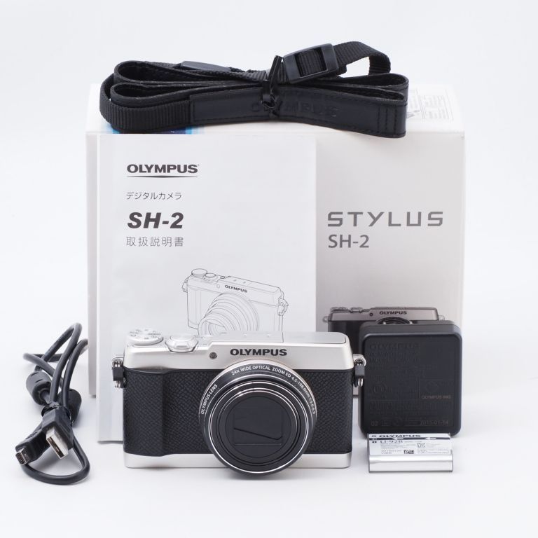 OLYMPUS オリンパス デジタルカメラ STYLUS SH-2 シルバー SLV - メルカリ