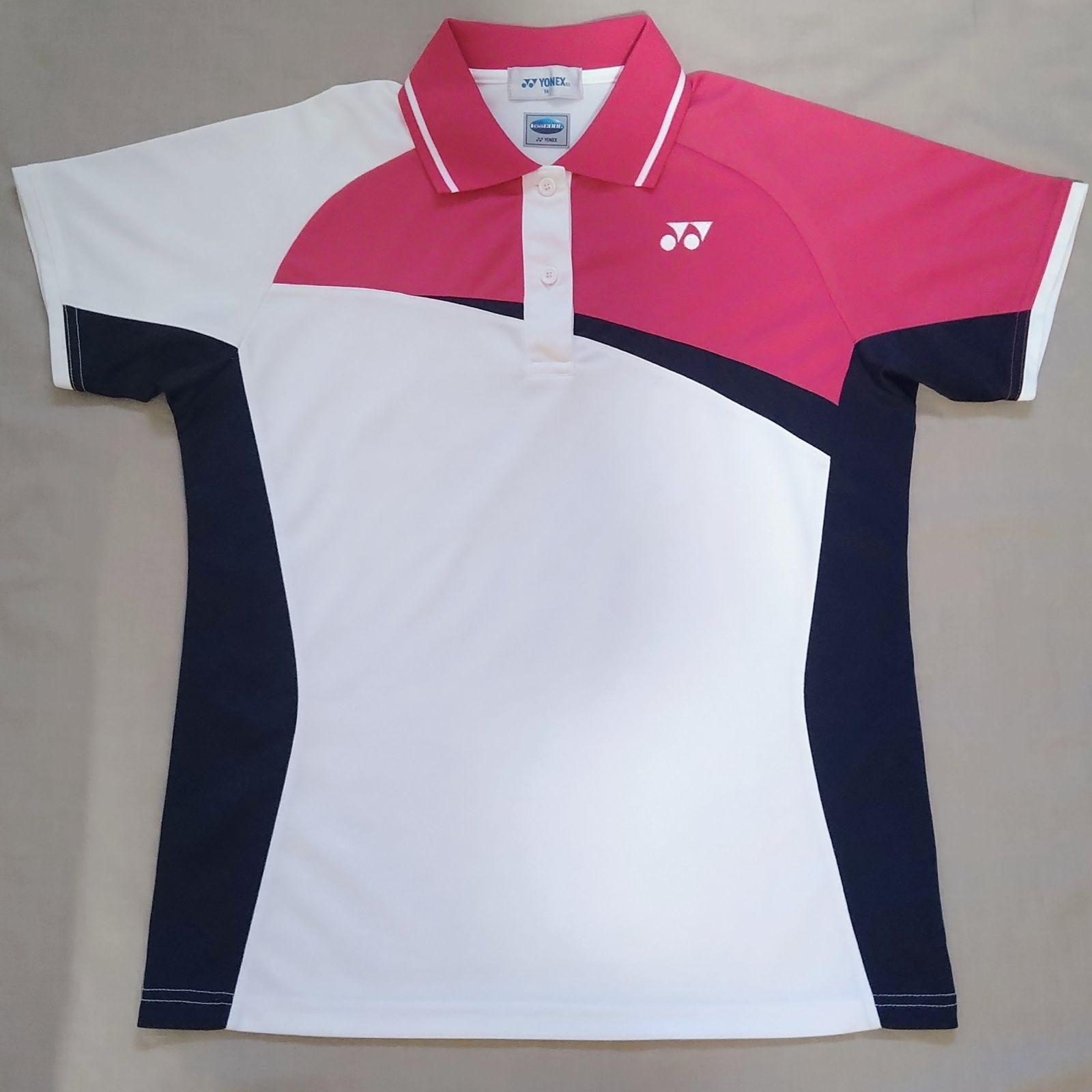 中古YONEX ゲームシャツ上のみsize O 中古YONEX ゲームシャツ上のみsize O