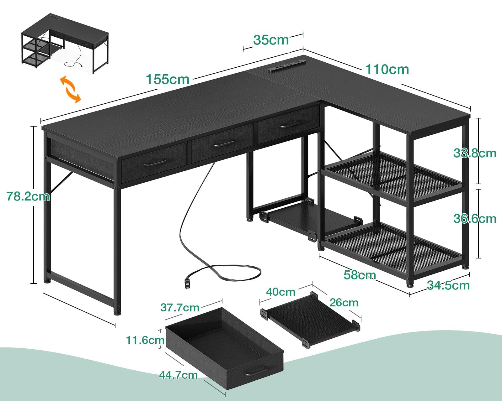 パソコンデスク