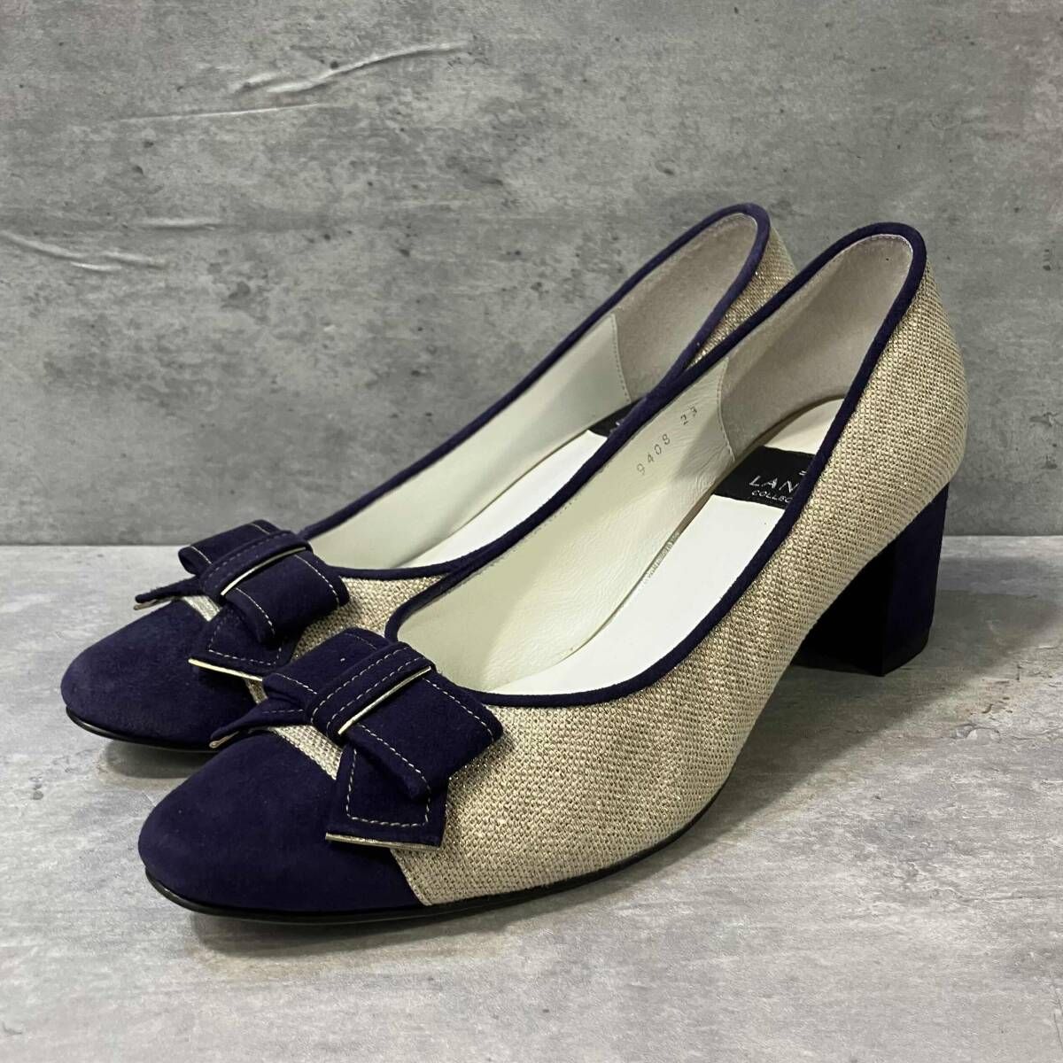 ランバンコレクション ヒールパンプス LANVIN COLLECTION High Heel Pumps size 23 ヒールパンプス
