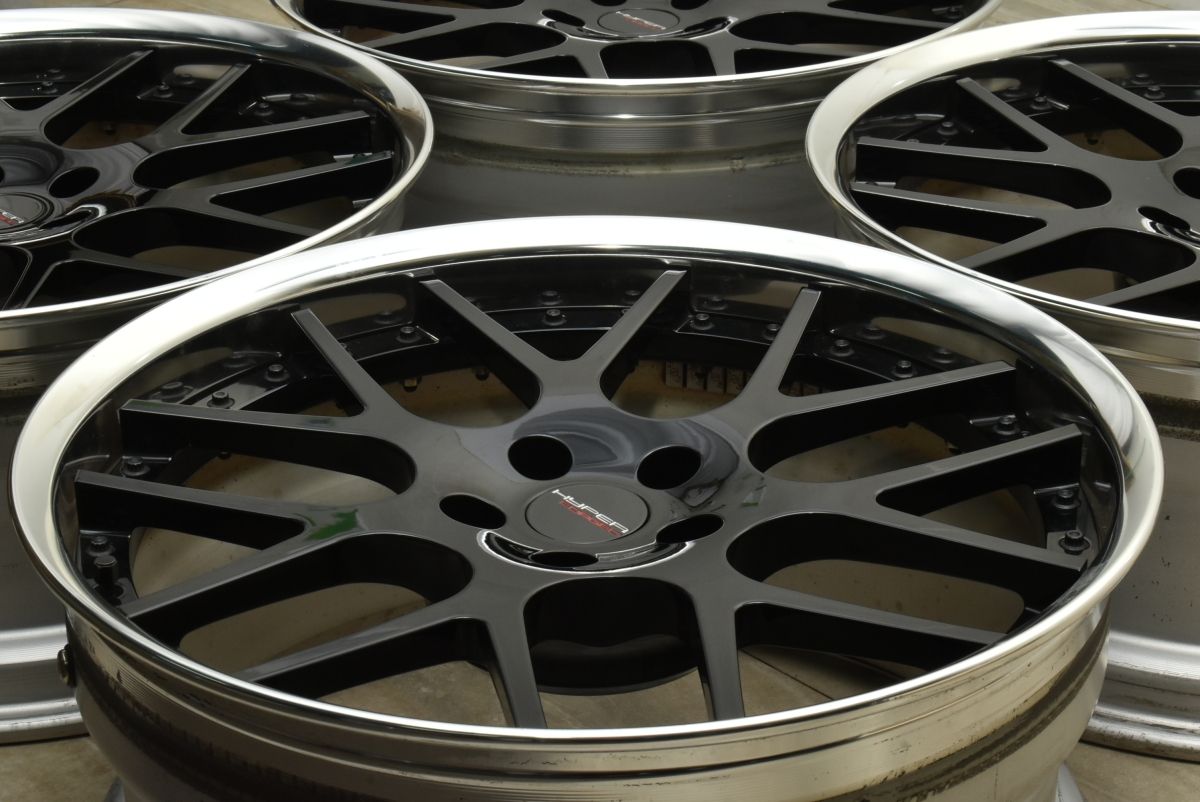 人気ホイール ハイパーフォージド HF-C7 20in 9.5J 25 PCD112 4本 アウディ A7 RS3 RS4 Q5 Q7 ベンツ GLC GLE Sクラス 国産鍛造