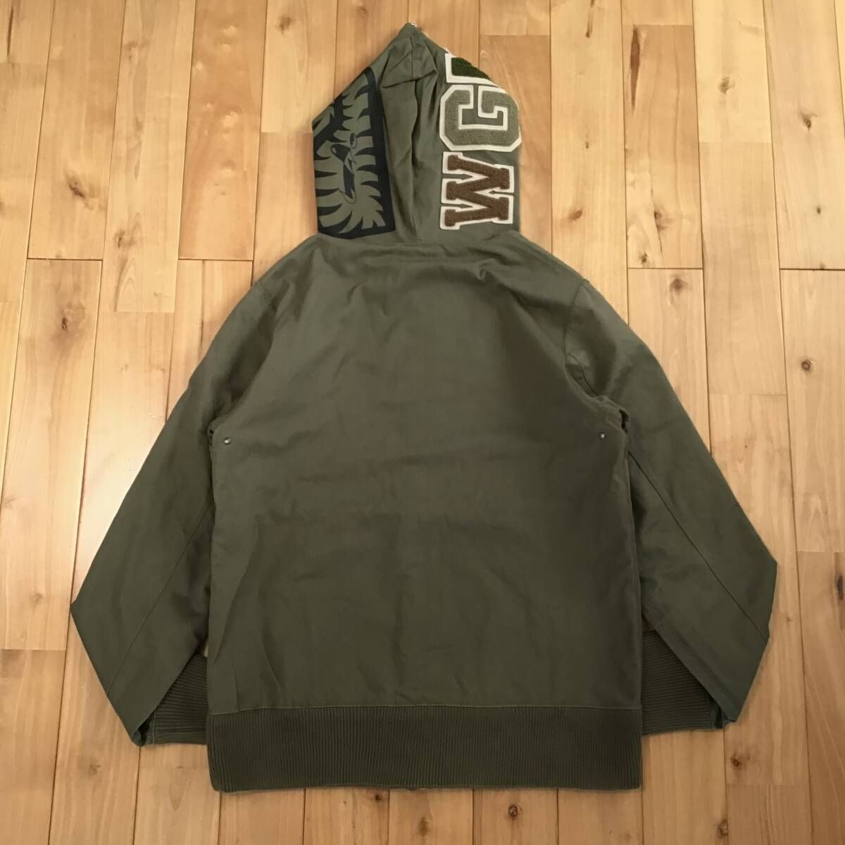 A BATHING APE パーカー 2ND SHARK FULL ZIP HOODIE メンズ