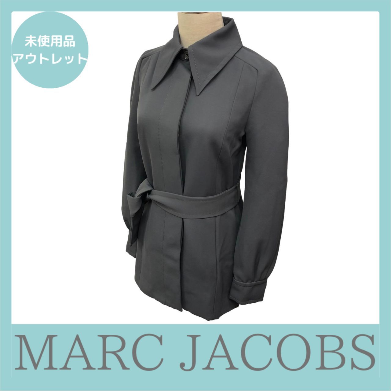 【国内発送】MARC JACOBS ジャケット 比翼仕立て MARC JACOBS マークジェイコブス ジャケット 比翼仕立て 0 サイズ