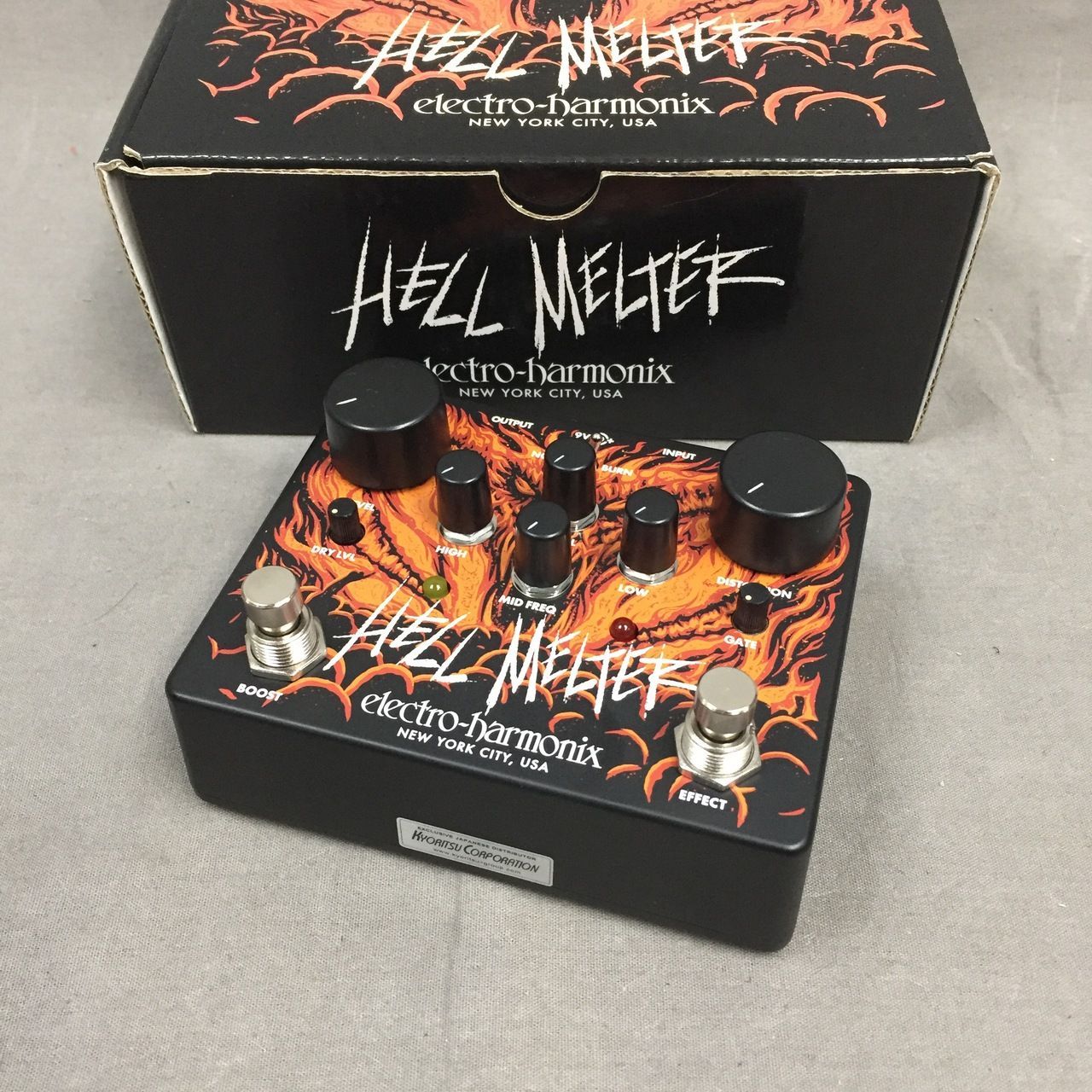 electro-harmonix Hell Melter 箱説、アダプター付 electro-harmonix Hell Melter 箱説、アダプター付