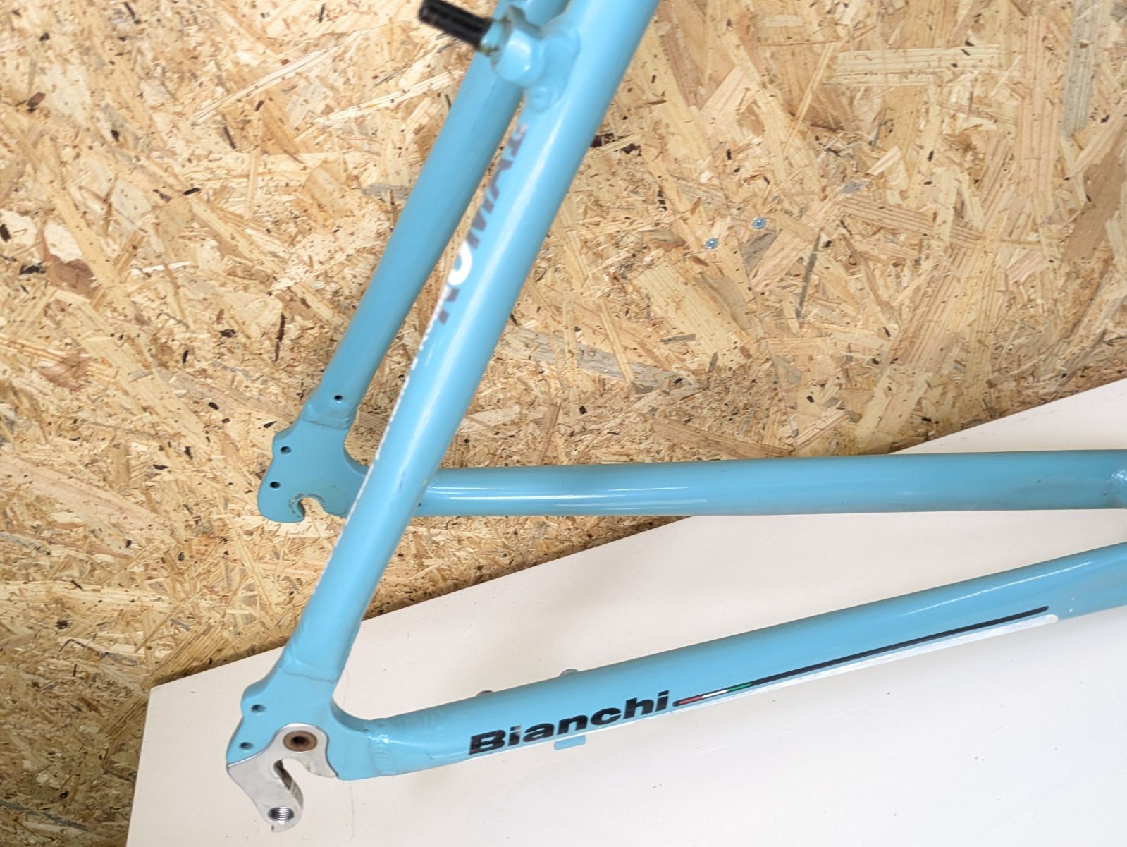 Bianchi Roma 2 57cm　2014モデル　塗装劣化あり フレームセット FR240623W