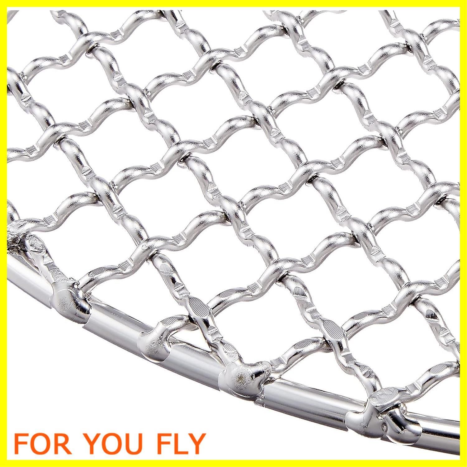 Desirable 焼き網 丸型 足付き 炭焼き ステンレス鋼 304 頑丈 BBQ網 バーベキューアミ バーベキュー グリルシート 揚げ物 油切り  とんかつ網 フライ 天ぷら 多目的 BBQ 焼肉 焼き鳥 燻製アミロースト バーナー 蒸し 高温耐性 食洗器可 (直径10cm) | ...  ZanPol 焼き網 ... 丸型 頑丈 ステンレス鋼 BBQ網 炭焼き グリルシート バーベキュー用 焼き肉 焼き鳥 燻製 蒸し 高温耐性 再利用可能 食器洗剤