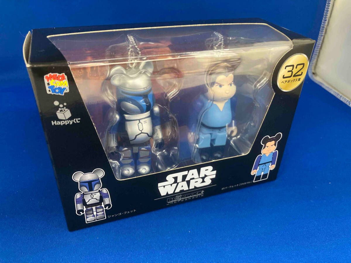 Happyくじ スターウォーズ ベアブリック 6番 ボバ・フェット(Child Ver.) Happyくじ STAR WARS BE@RBRICK 発売日決定 | ジャパン スター