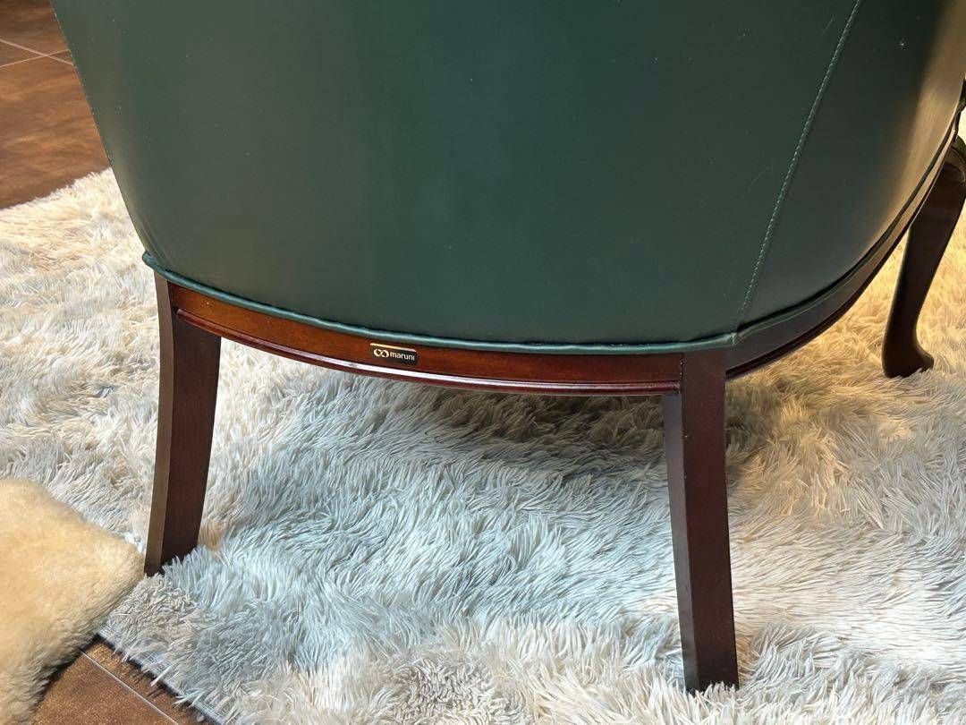 マルニ木工　アンティーク　ビンテージ　クラシック　ブリティッシュ　1Pソファ マルニ木工 アンティーク ビンテージ クラシック ブリティッシュ 1P