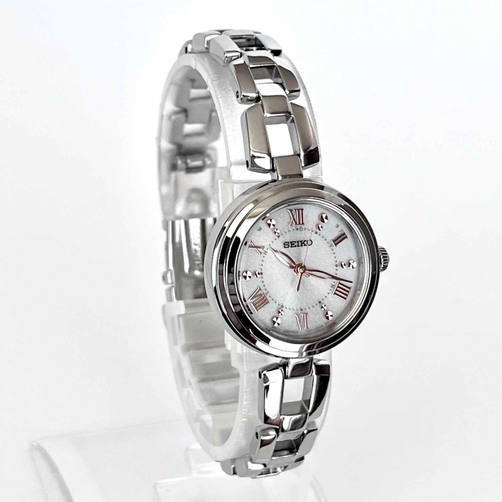セイコー SEIKO レディース 腕時計 稼働 ソーラー 磨き済み s2100 セイコー SEIKO レディース 腕時計 稼働 ソーラー 磨き済み s2100