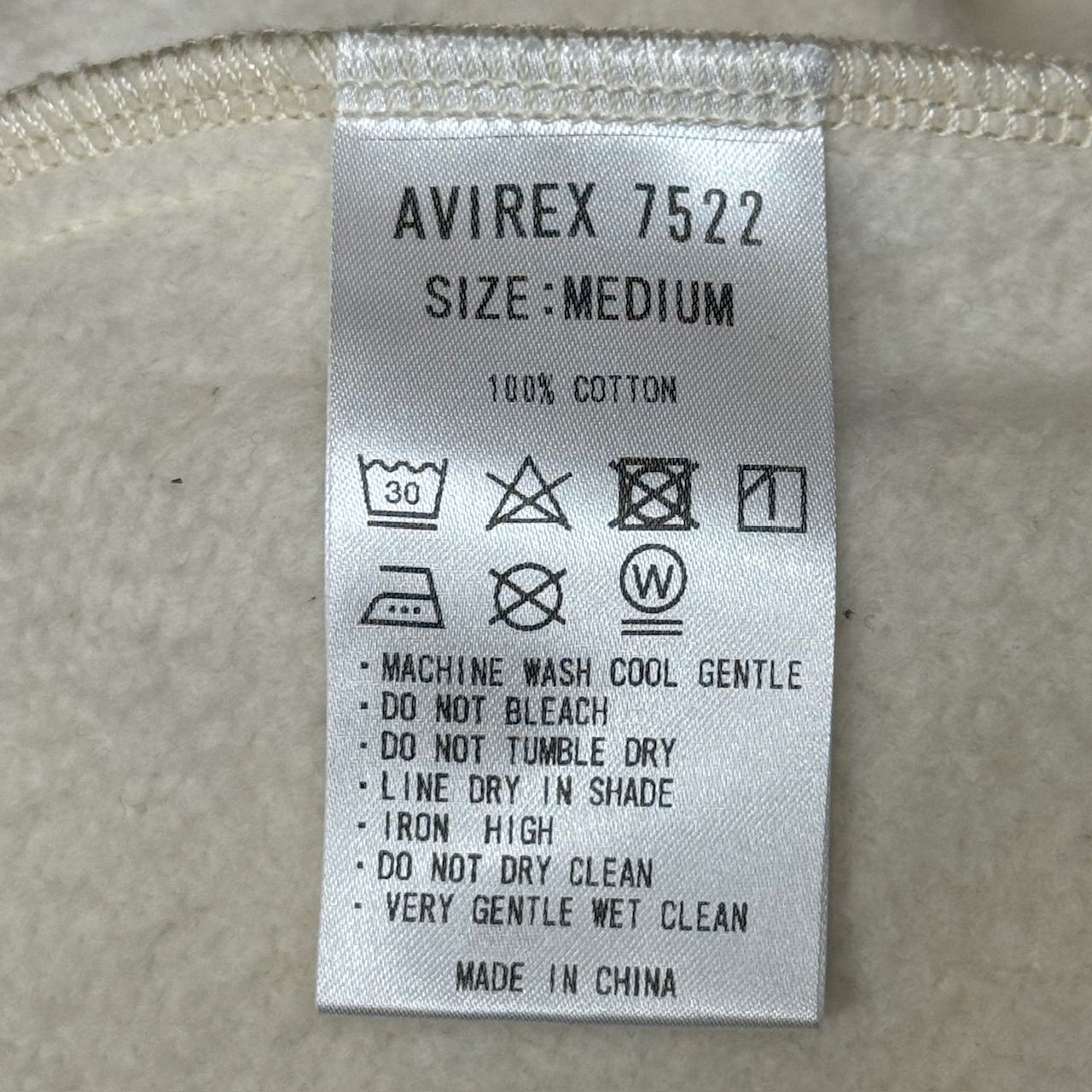 定価30800円 美品 AVIREX7522 SWEAT PANT スウェットパンツ 