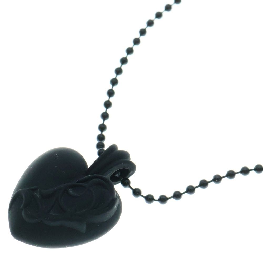 即日発送可　クロムハーツ　ラバーネックレス　黒 CHROME HEARTS ブラック ラバーネックレス クロムハーツ ラバー