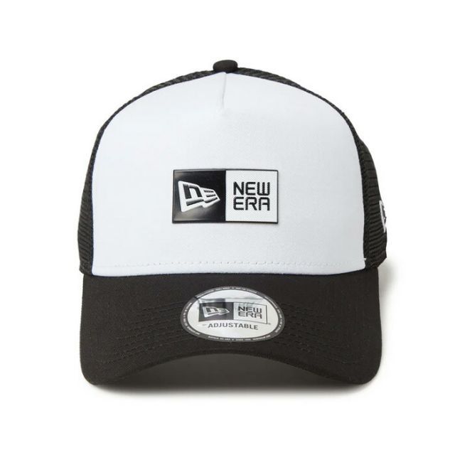 【ニューエラ】9FORTY A-Frame トラッカー Box Logo TPUロゴ 9FORTY A-Frame トラッカー Box Logo TPUロゴ ブラック